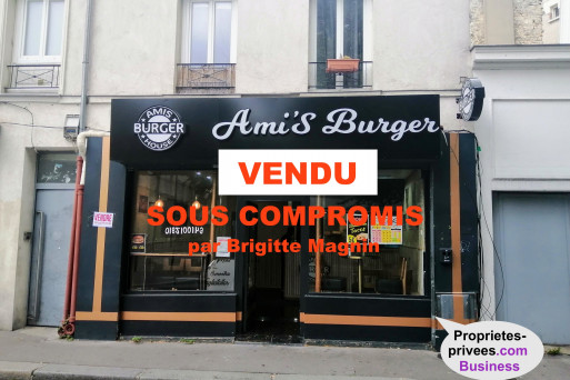 Vente restaurant AMIS BRUGER HOUSE